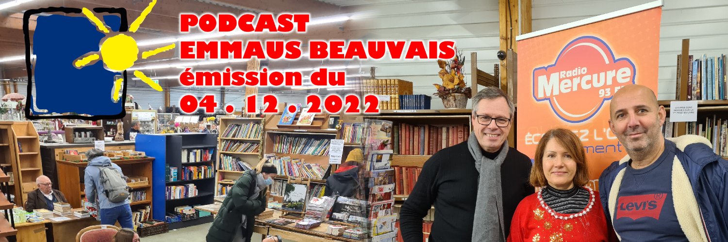 Vente Noël d’Emmaüs Beauvais – RADIO MERCURE